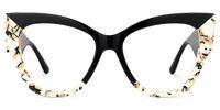 Tovar - Square Black Eyeglasses | Vooglam Angle View