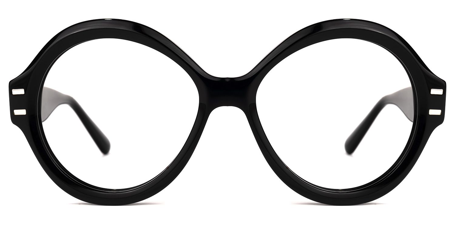 Robles - Round Black Eyeglasses product detail 2