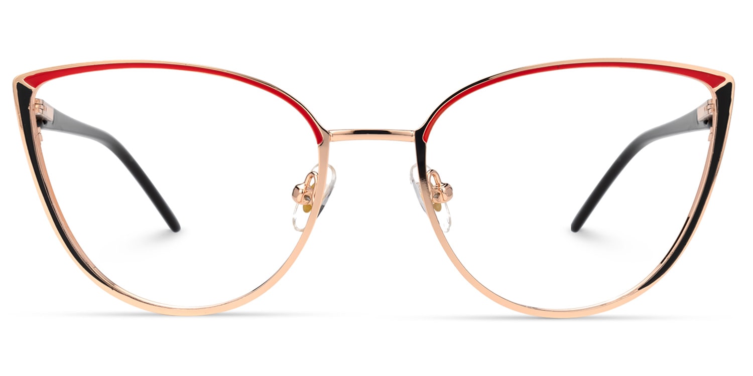 

Cabrera - Cat Eye Red Eyeglasses