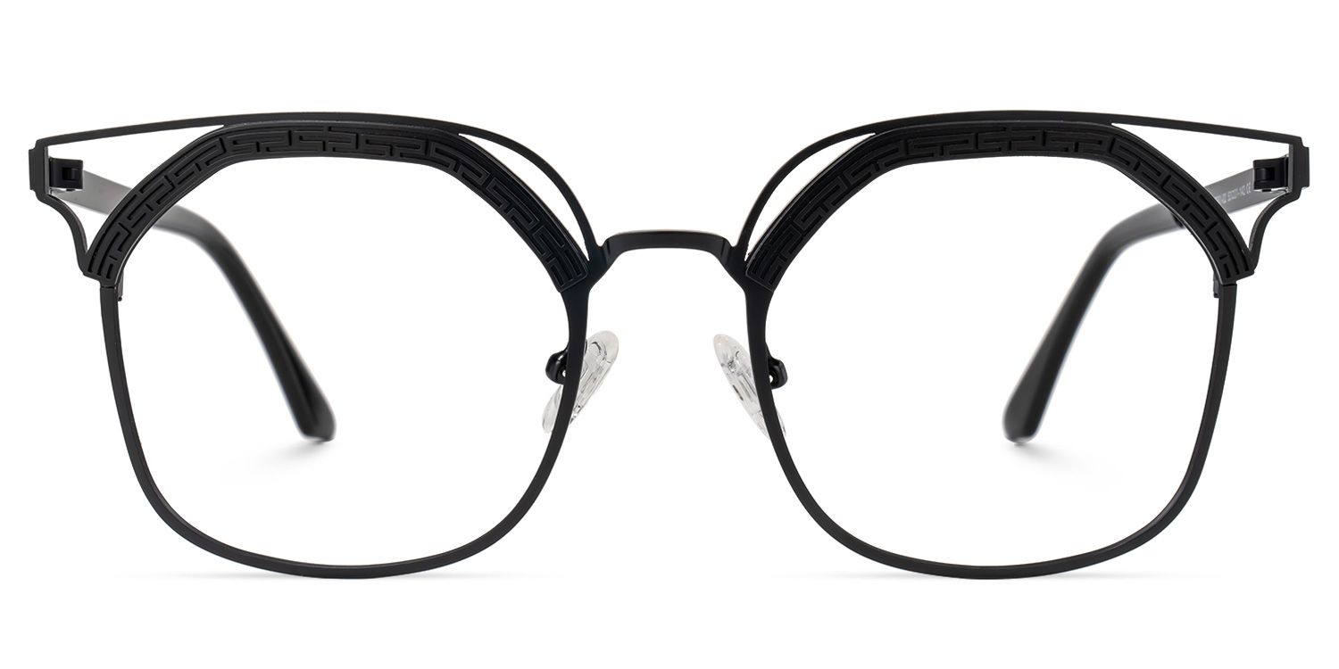 Whitfield - Square Black Eyeglasses product detail 2