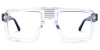 Russeau - Aviator Crystal Eyeglasses | Vooglam Angle View