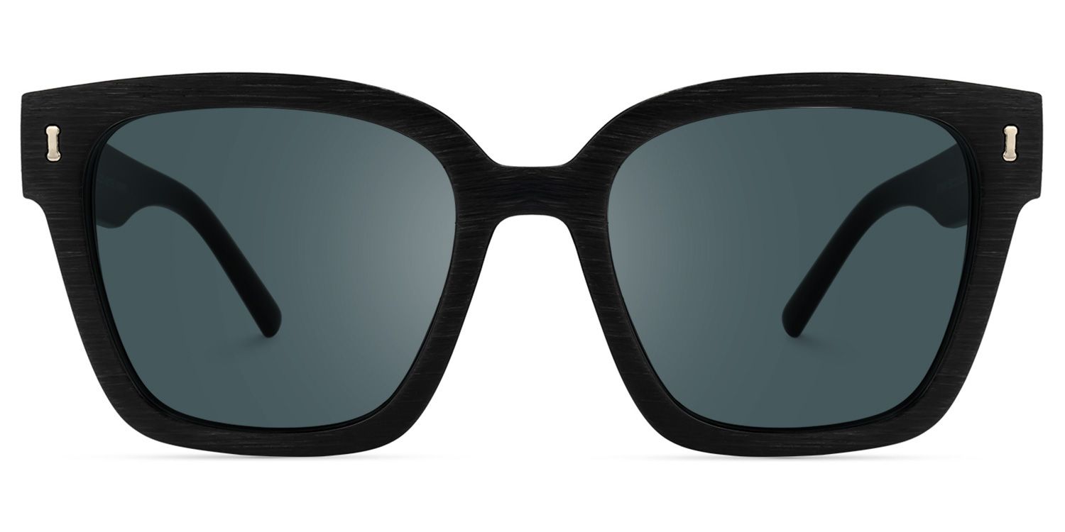 Foxx - Square Black Sunglasses product detail 2