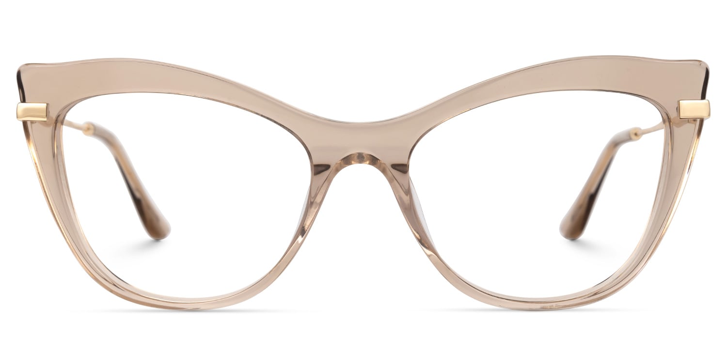 

Eleanor - Cat Eye Brown Eyeglasses