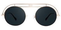Sadiq - Aviator Gold Sunglasses - 1