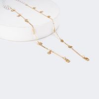White Pearl Glasses Chains | Vooglam.com Angle View