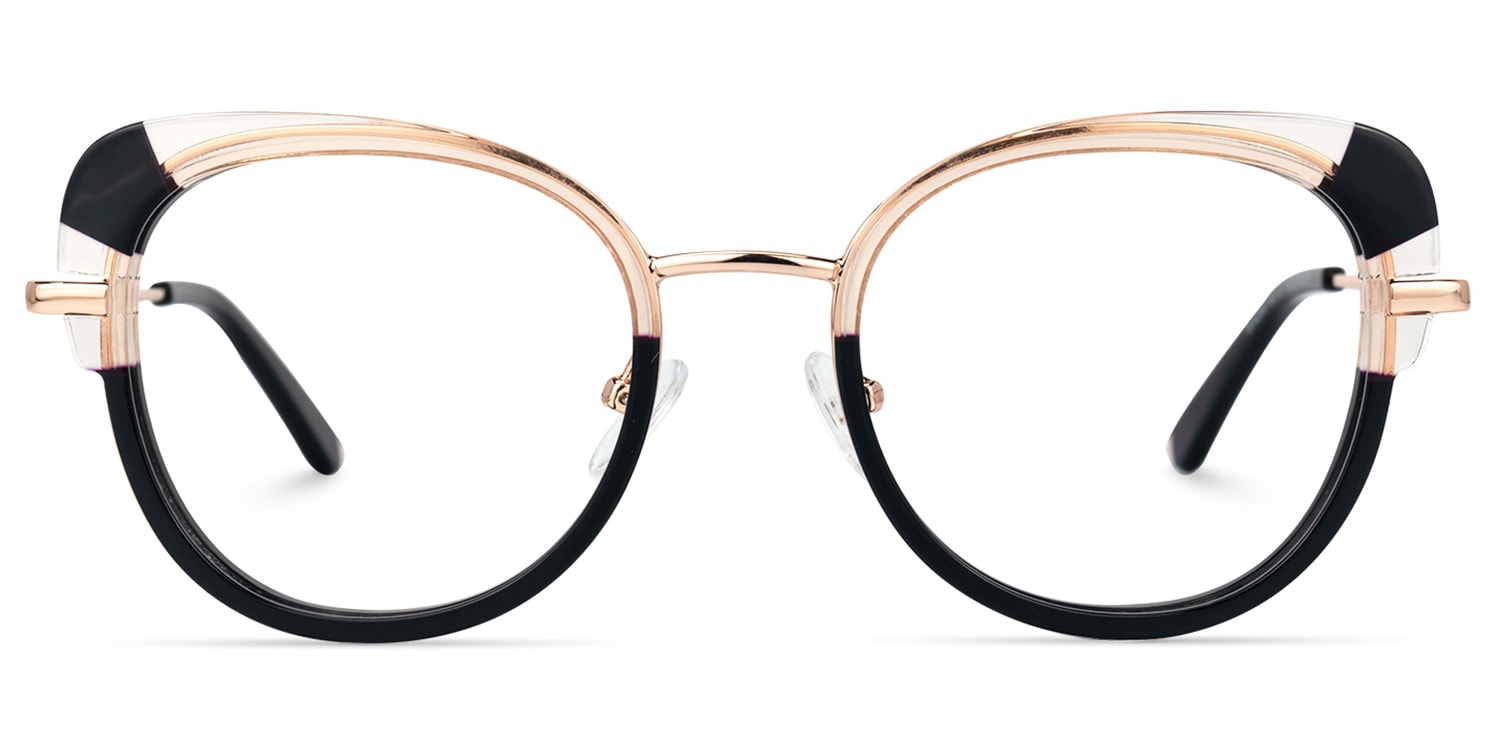 

Sherrod - Round Black Eyeglasses