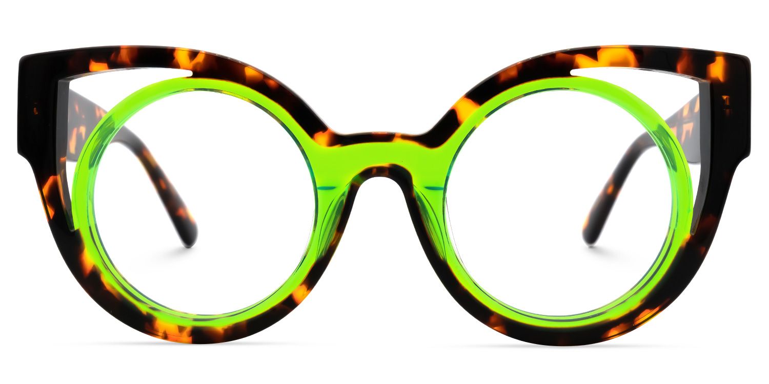 Carreras - Cat Eye Green Eyeglasses product detail 2