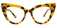 Shawana - Cat Eye Tortoise Eyeglasses | Vooglam Angle View