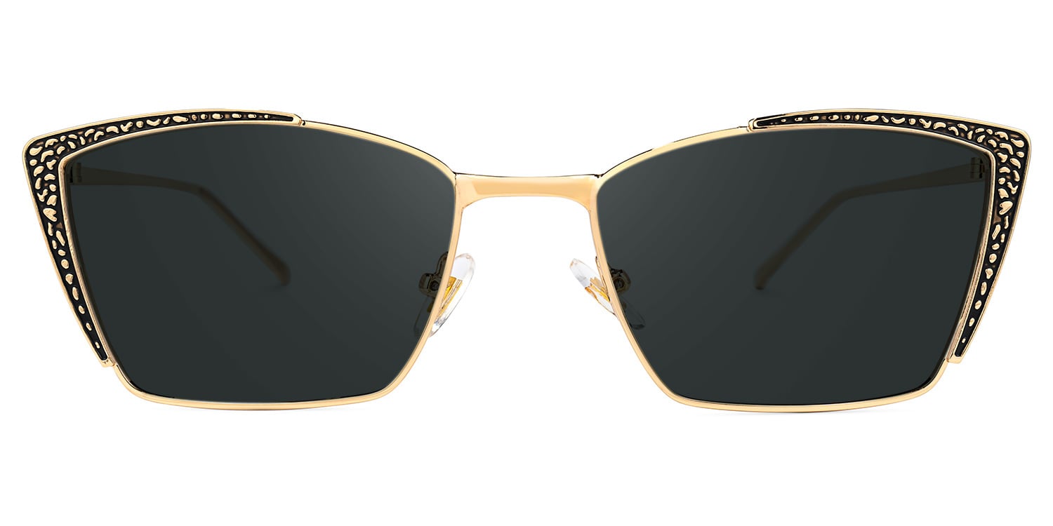 

Giuliana - Rectangle Gold Sunglasses