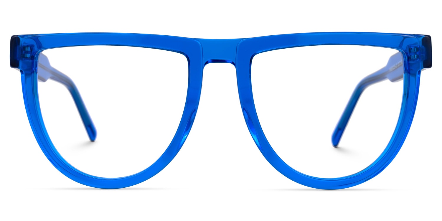 

Amiens - Aviator Blue Eyeglasses
