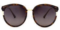 Cat Eye Tortoise Sunglasses | Vooglam.com Angle View