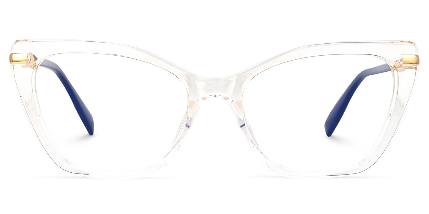 

Inkster - Cat Eye Crystal Eyeglasses