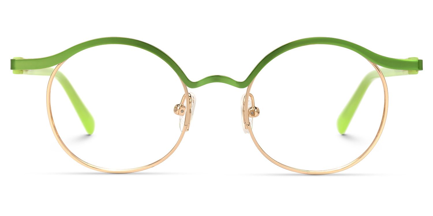 Aceline - Browline Green Eyeglasses product detail 2