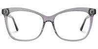 Alfven - Butterfly Grey Eyeglasses | Vooglam.com Angle View