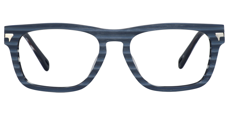 Rectangle  Dark/Blue Glasses Product Details 1