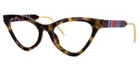 Cat Eye Tortoise Eyeglasses | Vooglam.com Front View