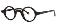 Gwendolen - Round Tortoise Eyeglasses - 2