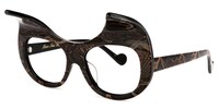 Fleta - Cat Eye Snake/Skin Eyeglasses - 2
