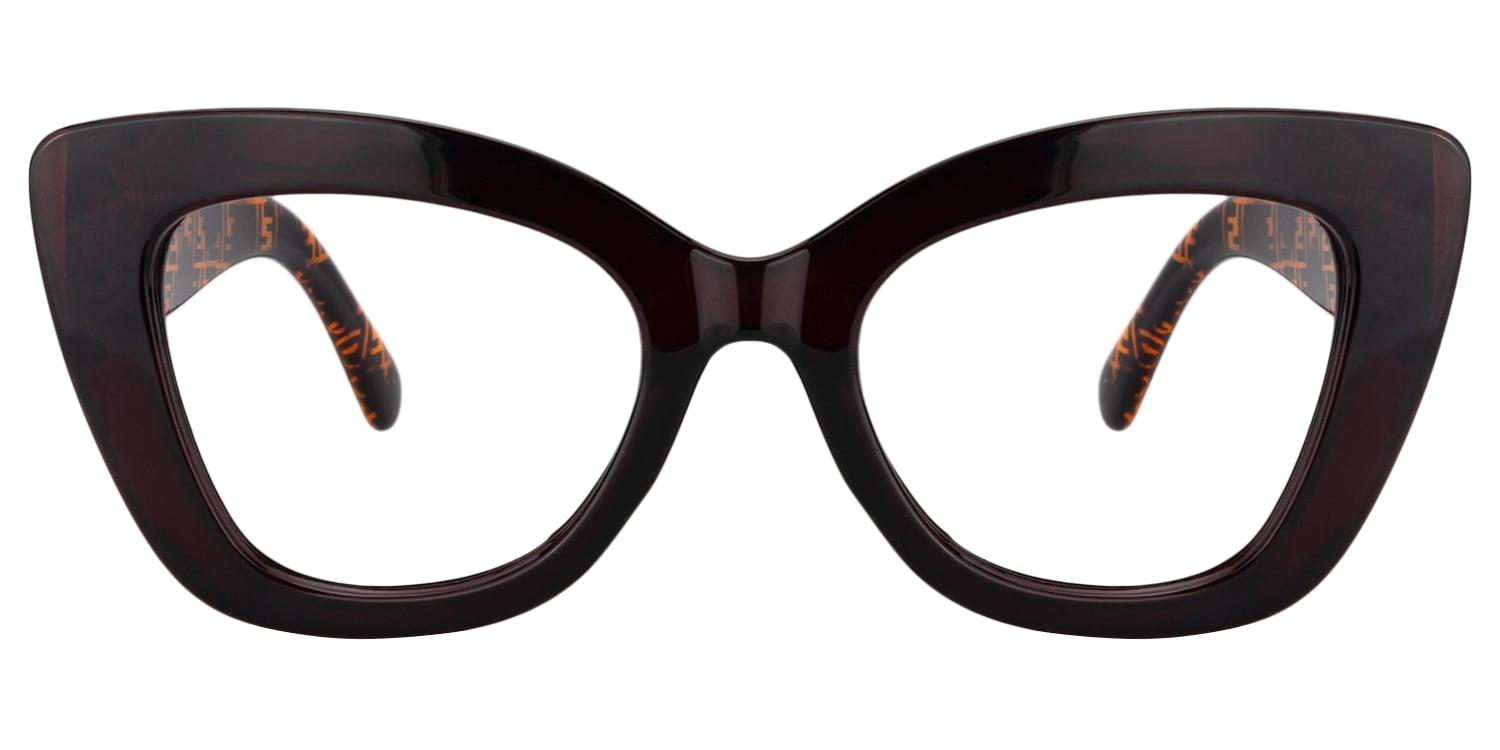 Cat Eye Wine/Red Eyeglasses