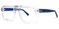 Russeau - Aviator Crystal Eyeglasses | Vooglam Front View