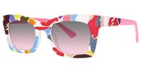 Lourido - Rectangle Multicolor Sunglasses | Vooglam Front View