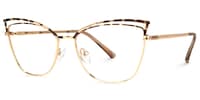 Grande - Cat Eye Tortoise Eyeglasses - 2