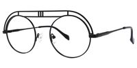 Valverde - Aviator Black Eyeglasses | Vooglam Front View