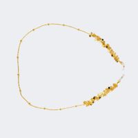 Fashionable Gold Glasses Chains | Vooglam.com Front View