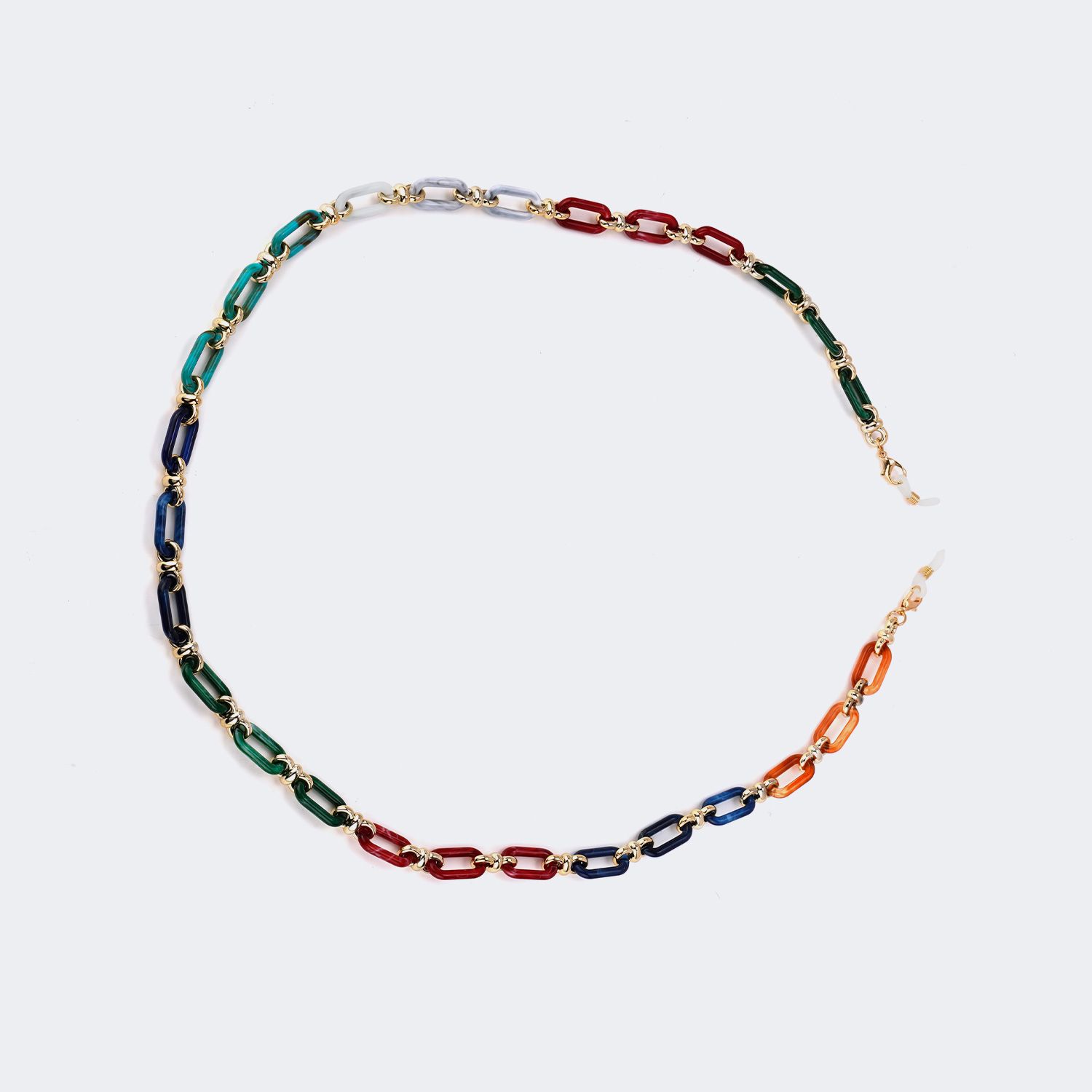 Multicolor Glasses Chains | Vooglam.com Front View