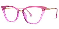 Mayfield - Browline Pink Eyeglasses - 2