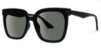 Maryjean - Square Black Sunglasses | Vooglam Front View