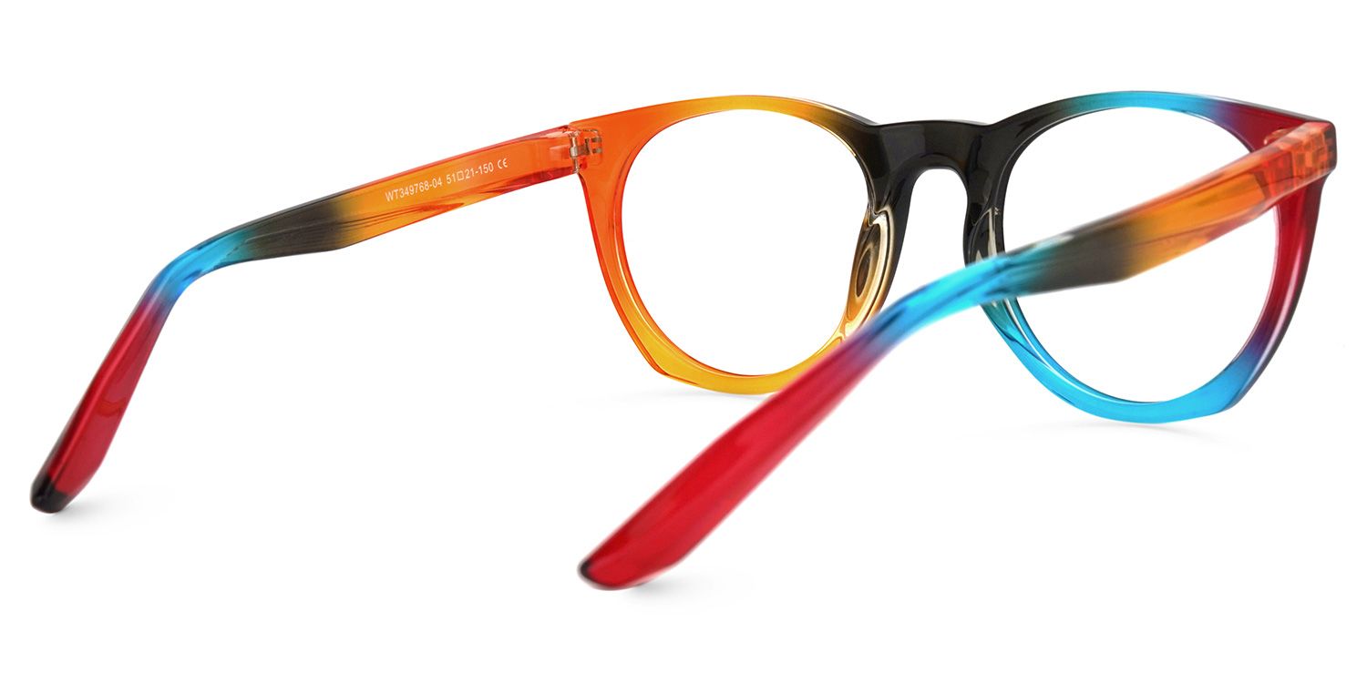 Lagares - Round Colorful Eyeglasses product detail 3