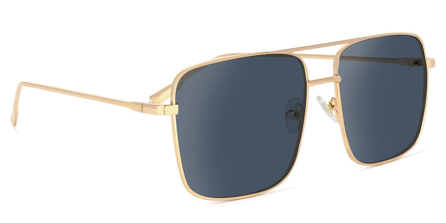 Aviator Gold Sunglasses | Vooglam.com 5