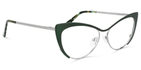 Sexy Dark/Green Cat Eye Glasses▕ Vooglam.com 