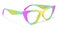 Cat Eye Rainbow Eyeglasses | Vooglam.com 