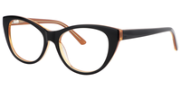 Penelope Cat Eye Black Eyeglasses - 3