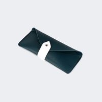 Portable Peacock/Blue Glasses Pocket | Vooglam.com Angle View