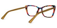 Sanchez - Unique Designs Cat Eye Frame Glasses | Vooglam Side View