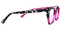 Kirsten - Rectangle Two-tone Eyeglasses | Vooglam 