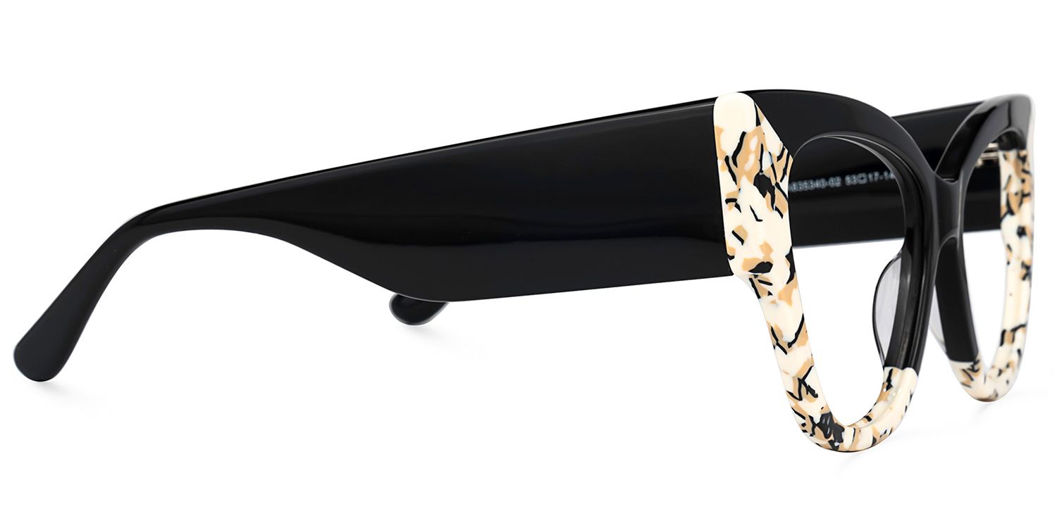Tovar - Square Black Eyeglasses | Vooglam 4