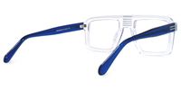 Russeau - Aviator Crystal Eyeglasses | Vooglam Side View