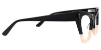 Viana - Cat Eye Black Eyeglasses | Vooglam 