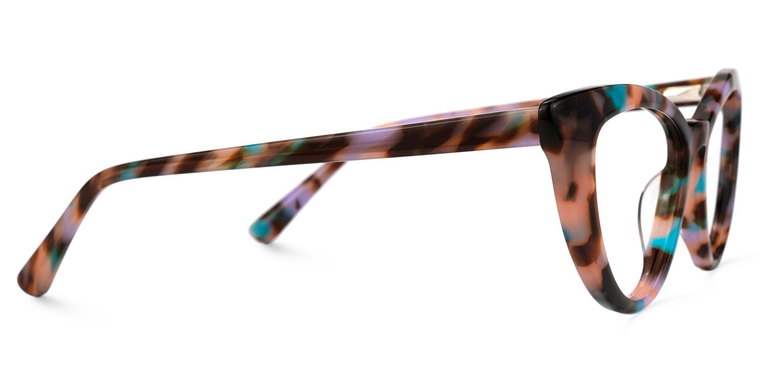 Jimenez - Cat Eye Floral Eyeglasses | Vooglam 4