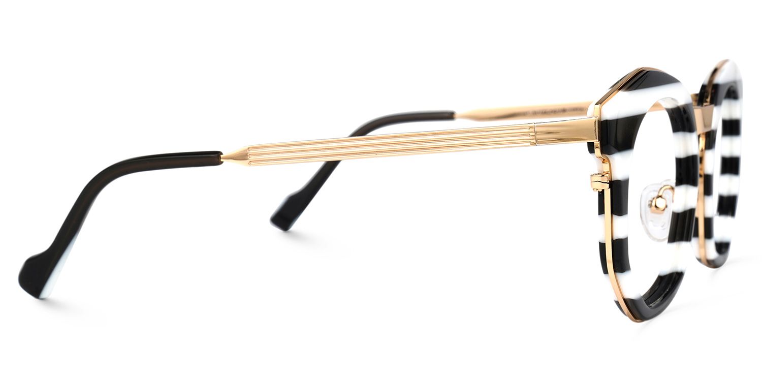 Basisky - Geometric Pattern Eyeglasses | Vooglam 4
