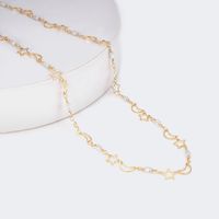 Lightweight Gold Glasses Chains | Vooglam.com Angle View
