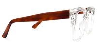 Zamora - Square Crystal Eyeglasses | Vooglam 