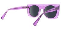 Karolina - Aviator Purple Sunglasses | Vooglam Side View
