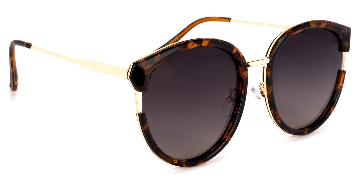 Cat Eye Tortoise Sunglasses | Vooglam.com 5