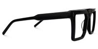 Nadie - Square Black Eyeglasses | Vooglam
