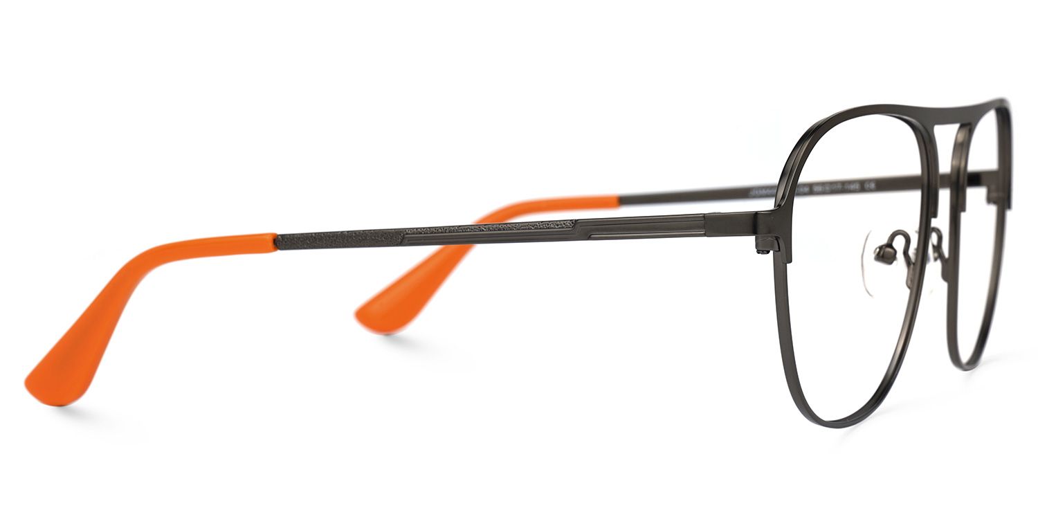 Abdalah - Aviator Dark/Brown Eyeglasses | Vooglam 4